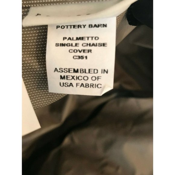 Pottery Barn Other Pottery Barn Palmetto Single Chaise Custom Slip